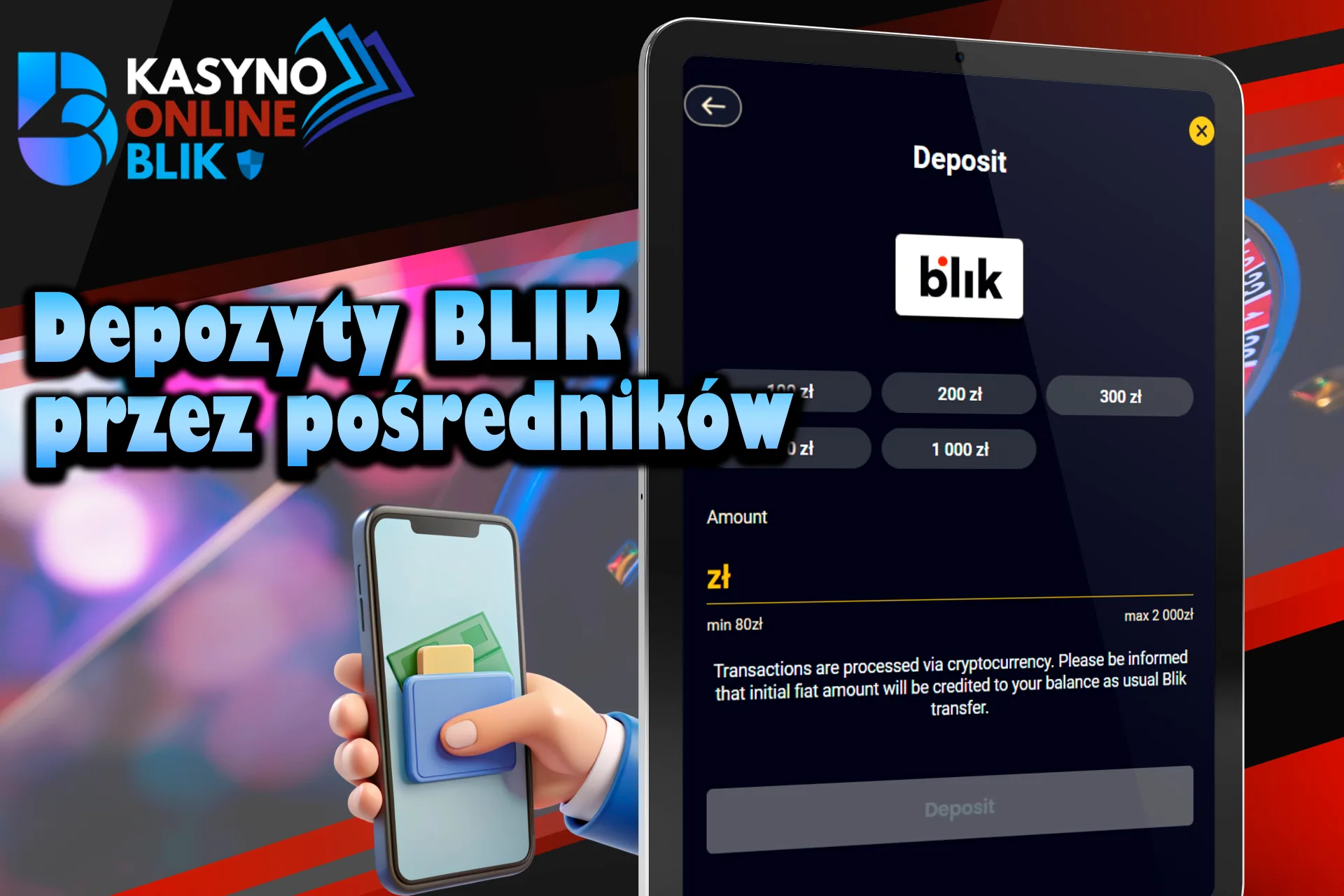 Uzupełnianie konta może odbywać się za pośrednictwem pośredników